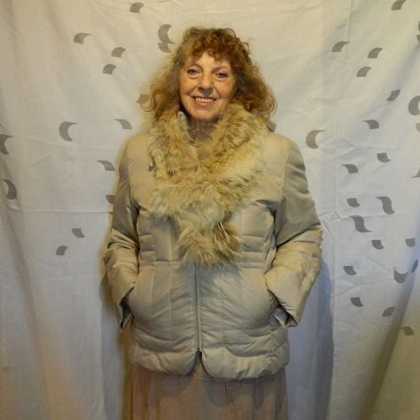Piumino con cappuccio donna L