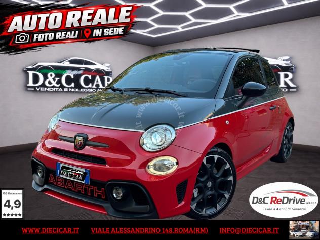 Abarth 595 1.4 Turbo T-Jet 180 CV MTA Competizione TETTO XENO PDC AUDIO BEATZ ANTIFURTO PELLE TAGLIANDI UFFICIALI