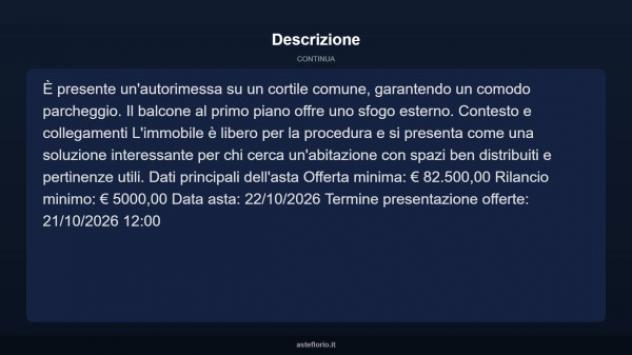 Immobile in asta di 84 m², box auto in vendita a Borgo San Dalmazzo - Foto 4