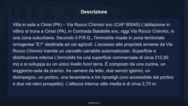 Immobile in asta di 212 m² con più di 5 locali in vendita a Cinisi - Foto 13