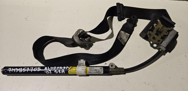 CINTURA DI SICUREZZA ANTERIORE SINISTRA CON PRETENSIONATORE SEAT Alhambra 2° Serie 7M3857705 (0009)