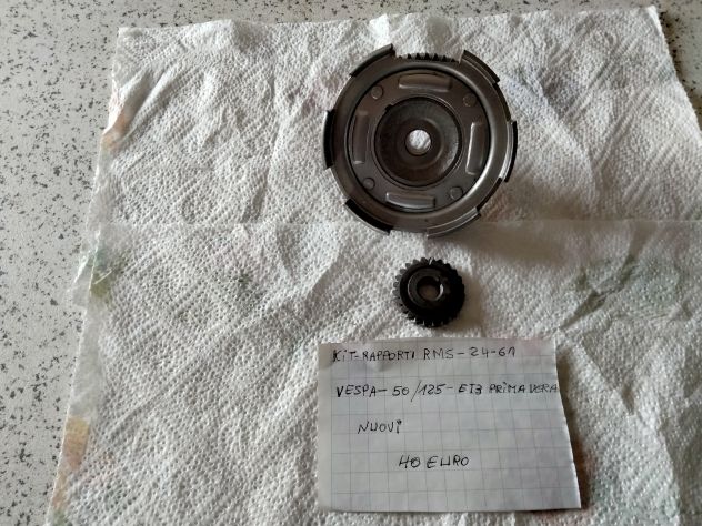 Kit rapporti RMS 24/61 nuovi Vespa 50/125 ET3 Primavera