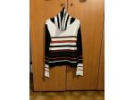MAGLIONE CON COLLO LARGO E ALTO RIPIEGABILE MARCA”LATTE MIELE TREND GIRL”MADE IN