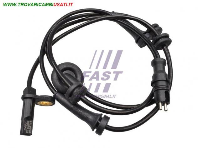 SENSORE ABS FIAT DOBLO 00 ANTERIORE SX 2-PIN FT80502 Meccanica  Impianto frenante  Abs  Sensore giri abs ant.