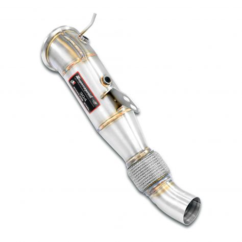 Marmitta Supersprint per Bmw Serie 4 G22 downpipe centrale 420 430 440 - Foto 4