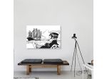 Quadro Corto Maltese dipinto a mano fumetto