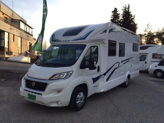 CAMPER RIMOR DUCATO SEMINTEGRALE LETTI GEMELLI BASCULANTE CLIMATIZZATORE FOTOVOLTAICO GENERALI USATO - Foto 2