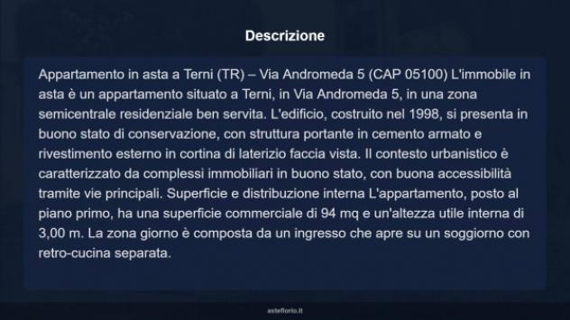 Immobile in asta di 94 m², box auto in vendita a Terni - Foto 12