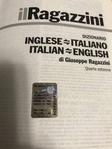 VOCABOLARIO ITALIANO INGLESE IL RAGAZZINI - Foto 4