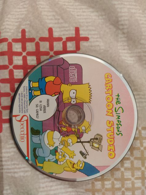 R84 -CD -THE SIMPSONS CARTOON STUDIO