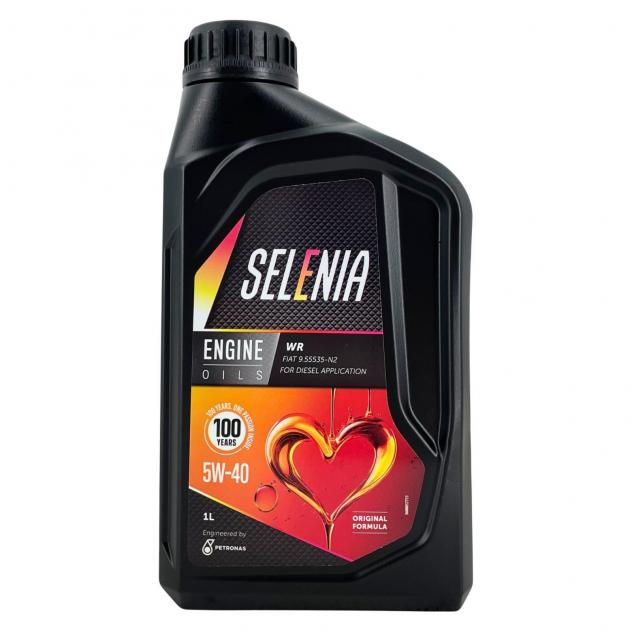 Olio Motore Selenia WR 5W40 1L Lubrificante Sintetico Auto Diesel Euro 4