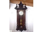 176368 Antico orologio a pendolo a due pesi Vienna