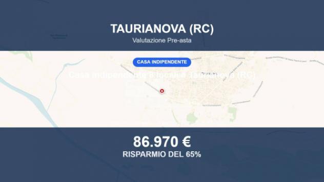Immobile in asta di 152 m², box auto in vendita a Taurianova