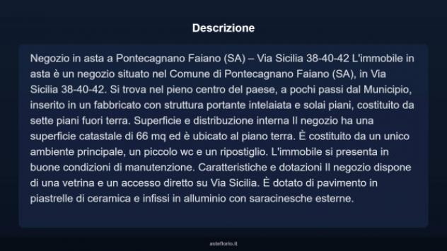 Immobile in asta di 66 m² in vendita a Pontecagnano Faiano - Foto 4