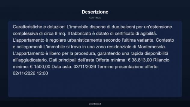 Immobile in asta di 86 m² in vendita a Montemesola - Foto 4
