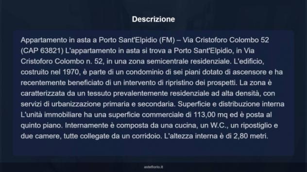 Immobile in asta di 113 m² in vendita a Porto Sant'Elpidio - Foto 18