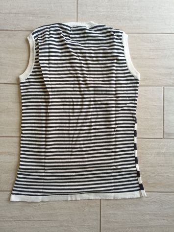 Gilet tecnico cotone Converse bianco e nero - Foto 2