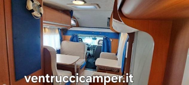Giottiline TERRY T40 DEL 2008 CON DOPPIA DINETTE LETTI A CASTELLO POSTERIORE GARAGE - Foto 9