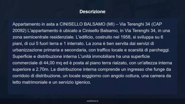 Immobile in asta di 44 m² in vendita a Cinisello Balsamo - Foto 11