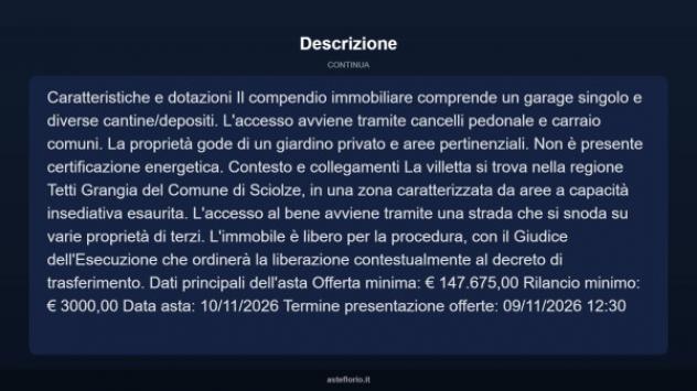 Immobile in asta di 284 m², box auto in vendita a Sciolze - Foto 16