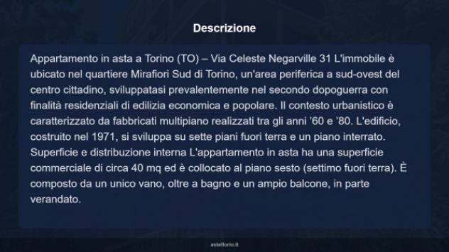 Immobile in asta di 40 m² in vendita a Torino - Foto 18