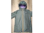 Giacca K-Way Sophie Thermo Plus DOUBLE reversibile 16Y/M donna NUOVA verde-viola