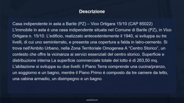 Immobile in asta di 263 m² in vendita a Barile - Foto 12