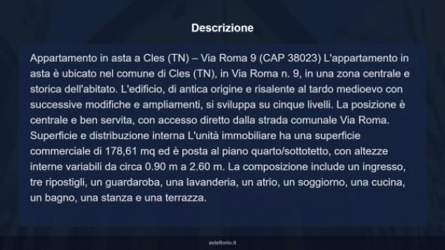Immobile in asta di 178 m² in vendita a Cles - Foto 16
