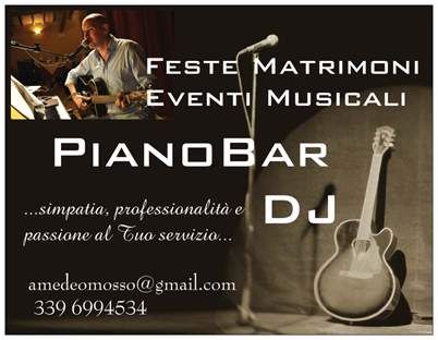 Musicista Pianobar Deejay Matrimoni Feste - Foto 5
