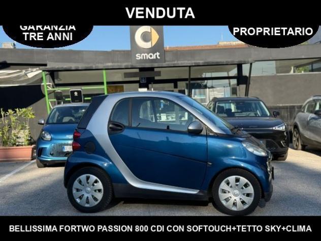 SMART ForTwo 800 CDI 54 cv PASSION+ESTENSIONE GARANZIA TRE ANNI rif. 22592041