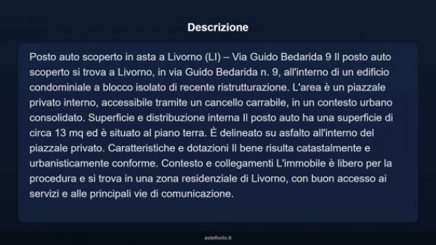 Immobile in asta di 13 m² in vendita a Livorno - Foto 4