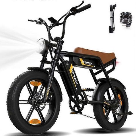 FAT BIKE HITWAY BK29S DOPPIA BATTERIA NUOVO
