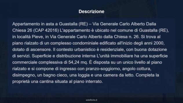 Immobile in asta di 54 m² in vendita a Guastalla - Foto 8