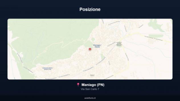 Immobile in asta di 149 m² con più di 5 locali in vendita a Maniago - Foto 17