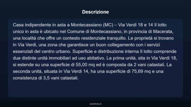 Immobile in asta di 55 m² in vendita a Montecassiano - Foto 5
