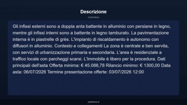 Immobile in asta di 100 m² in vendita a Rieti - Foto 6
