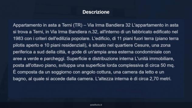 Immobile in asta di 55 m² in vendita a Terni - Foto 17