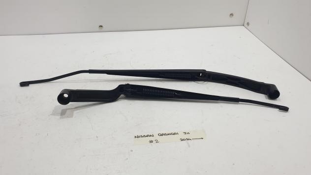 BRACCI PORTASPAZZOLE TERGICRISTALLI DX E SX NISSAN Qashqai Serie Diesel 1.5 (14) - Foto 10