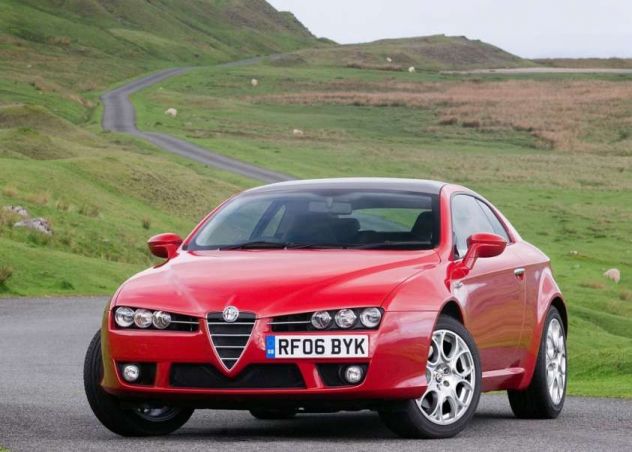 Alfa Brera cofano parafanghi tetto freni compressore ammortizzatori