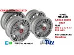 Cerchi MELBER 4,5x12 4x190 fiat 500 n d l f r 4x19