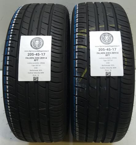 2 GOMME 205 45 17 FALKEN A49066