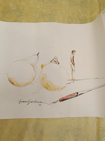 Raro Disegno di Giovanni Gambino