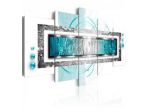 Quadro Con 6 Sfere - Verde - 100x50 E 200x100 ARREDALACASA