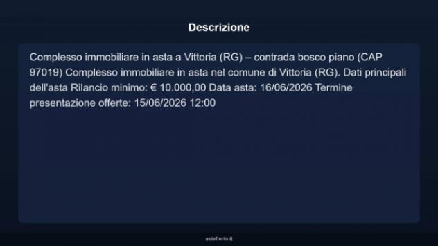 Immobile in asta di 2100 m² in vendita a Vittoria - Foto 3