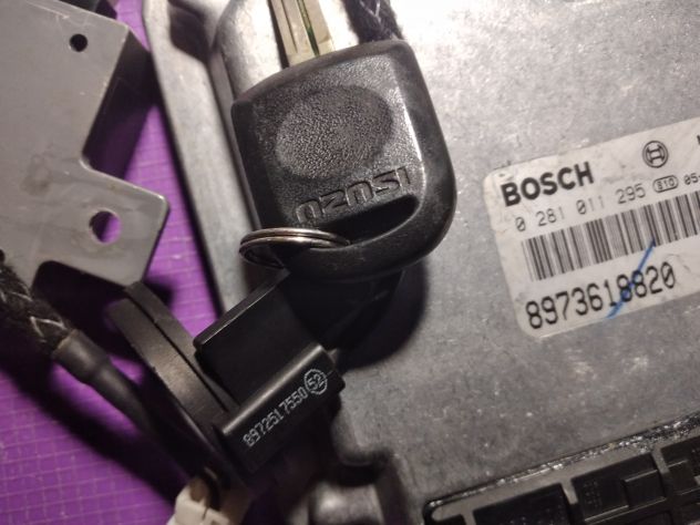 Isuzu D-Max 3.0 (2004) IMMO OFF-Bosch 0281011295 Isuzu Rodeo Denver ECU Set cam - Foto 6