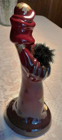 statuetta ceramica donnina h 34 cm - Foto 4