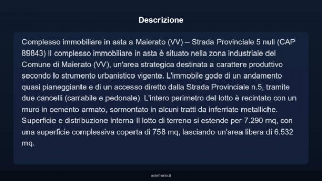 Immobile in asta di 7290 m² in vendita a Maierato - Foto 3