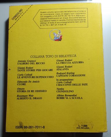 CIONDOLINO, VAMBA, EDITRICE PICCOLI 1985. - Foto 5