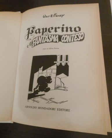 Paperino e il FANTASMA CONTESO, Mondadori 1^ Ediz. 1972. - Foto 2