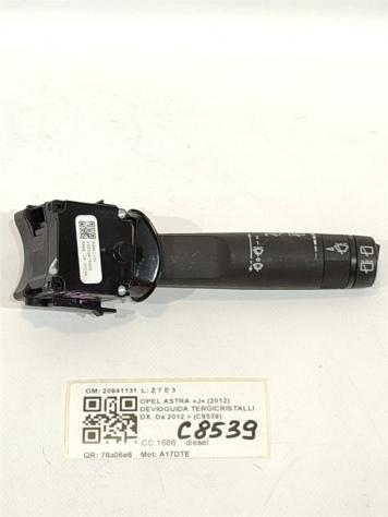 DEVIO TERGICRISTALLO OPEL Astra J 2° Serie 20941131 A17DTE (11)